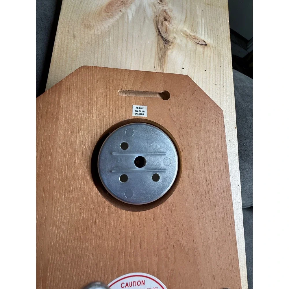 Sunbeam Weather Station Wood Wall Plaque Thermometer Barometer‎ Hygrometer USA